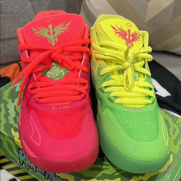 puma rick and morty size 7